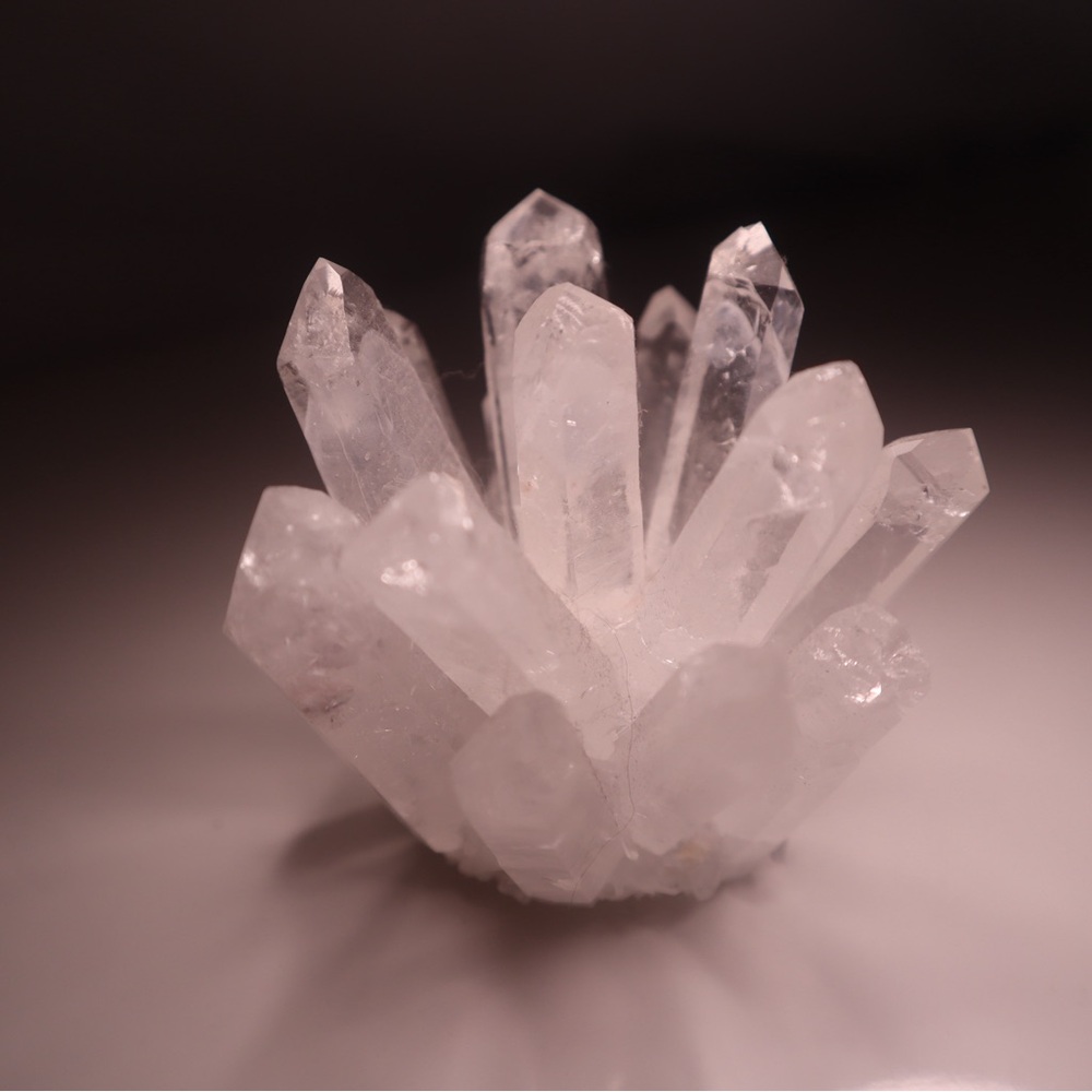Clear Quartz Crystal Cluster